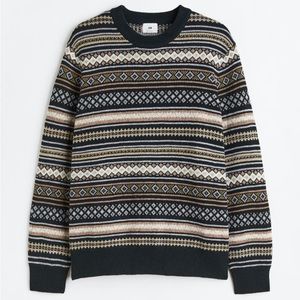 Mens knit sweater